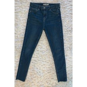 Topshop MOTO Jamie High Waist Skinny Jeans